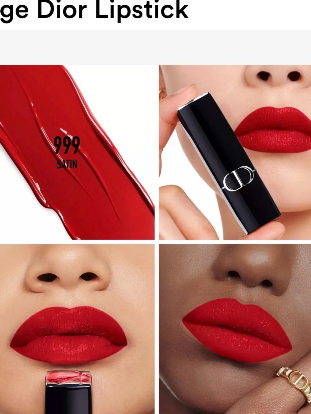 NIB Dior Rouge Dior #999